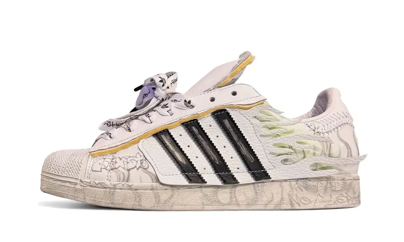 adidas Superstar Hellstar White