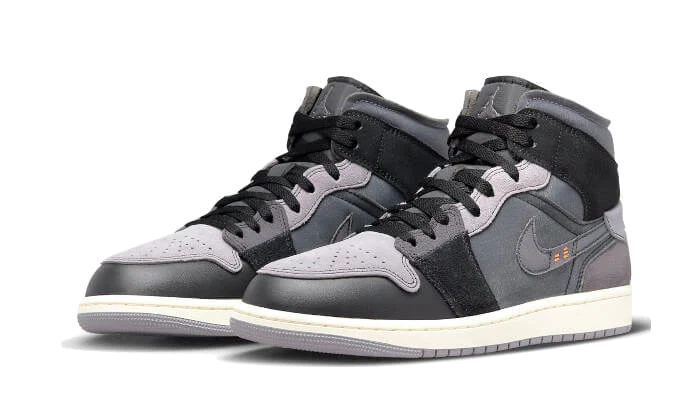 Air Jordan 1 Mid Inside Out Black - Image 2