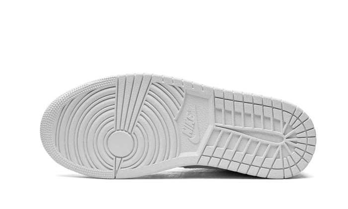 Air Jordan 1 Mid Triple White (2022) - Image 4