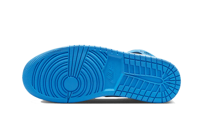 Air Jordan 1 Mid University Blue Black - Image 4