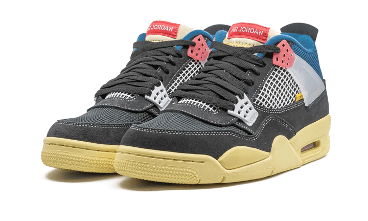 Union x Air Jordan 4 Retro Off Noir - Image 2
