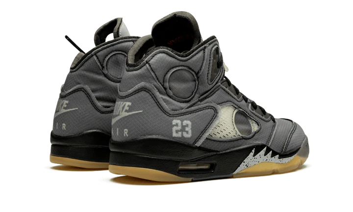 Air Jordan 5 Retro Off-White Black - Image 3