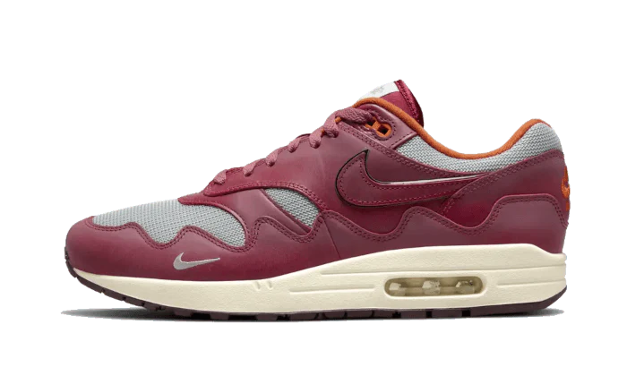 Patta x Nike Air Max 1 Rush Maroon