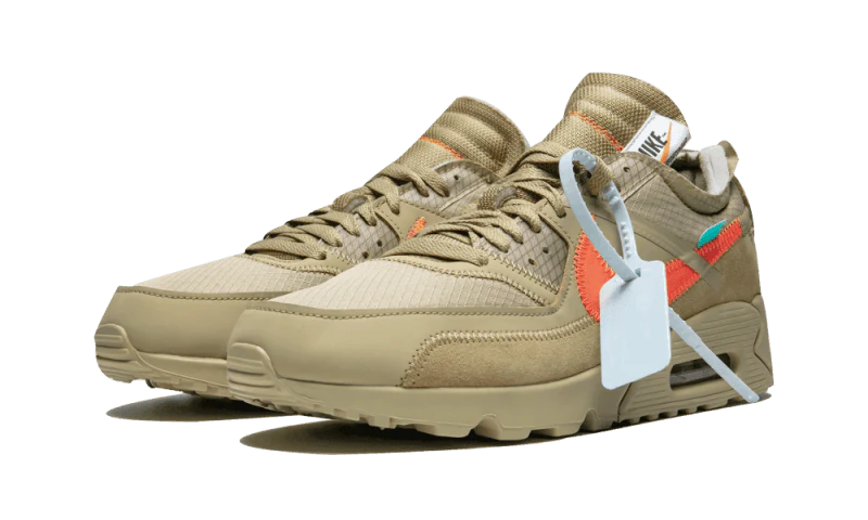 Off-White x Nike Air Max 90 Desert Ore - Image 2