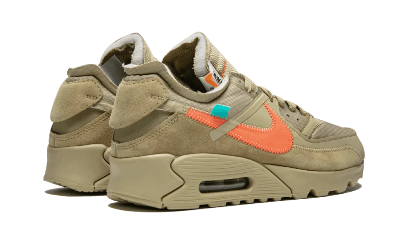Off-White x Nike Air Max 90 Desert Ore - Image 3