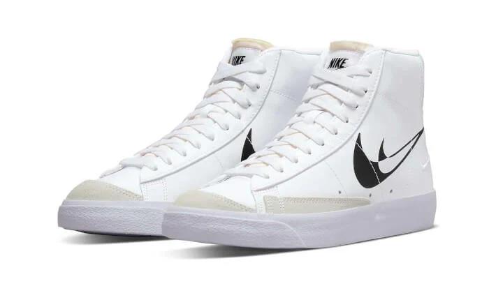 Nike Blazer Mid '77 Double Negative White Black - Image 2