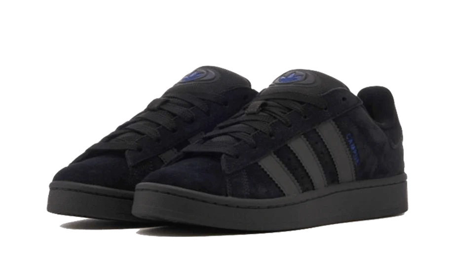 adidas Campus 00s Core Black Lucid Blue - Image 2