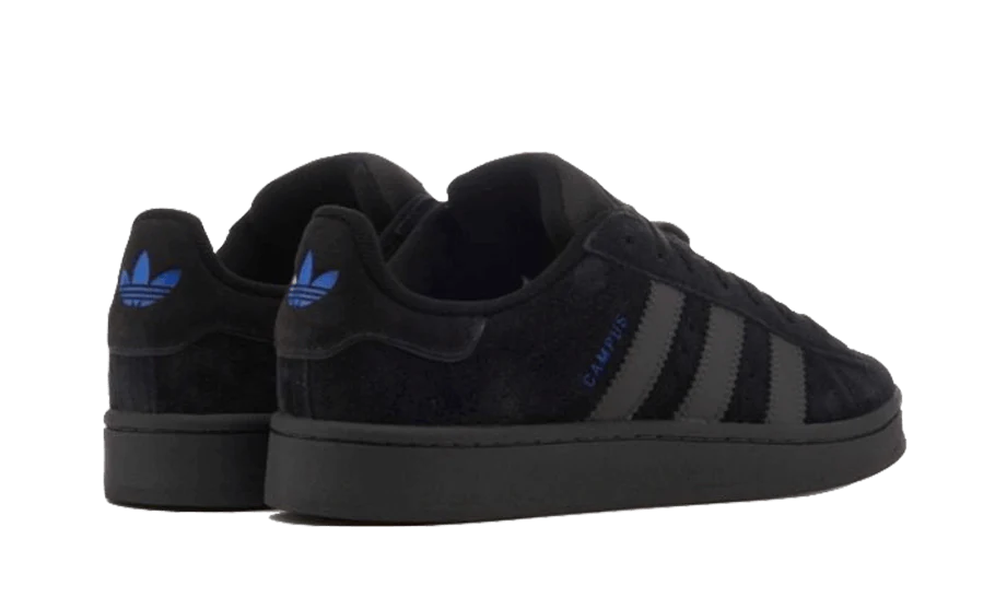 adidas Campus 00s Core Black Lucid Blue - Image 3
