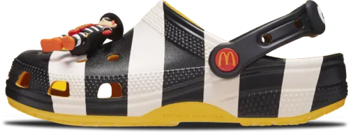 McDonald's x Crocs Classic Clog Hamburglar