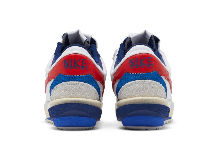 Nike Cortez 4.0 Sacai White University Red Blue - Image 3