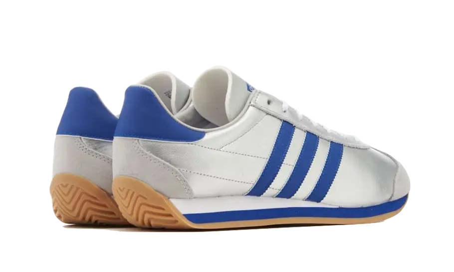 adidas Country OG Matte Silver Bright Blue - Image 3