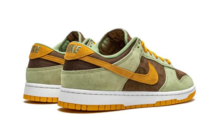 Nike Dunk Low Olive Brown Orange - Image 3
