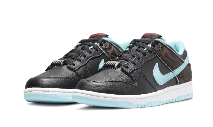 Nike Dunk Low SE Barber Shop Black - Image 2