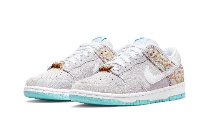 Nike Dunk Low SE Barber Shop Grey - Image 2