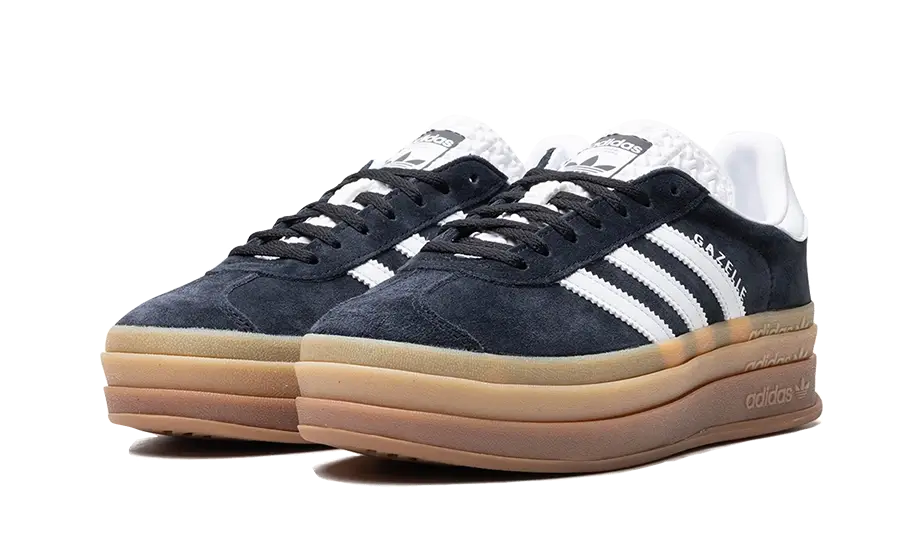adidas Gazelle Bold Core Black Cloud White - Image 2