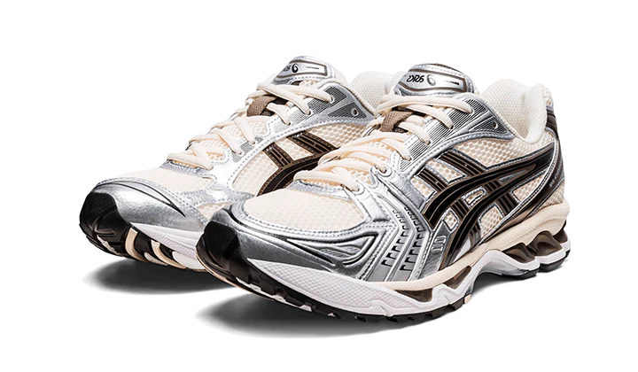 Asics Gel-Kayano 14 Cream Black Metallic Plum - Image 2
