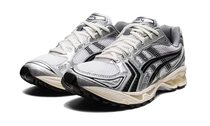 JJJJound x Asics Gel-Kayano 14 Silver Black - Image 2