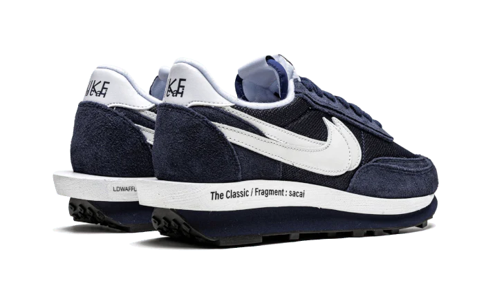 Sacai x Nike LD Waffle Fragment Blue Void - Image 3