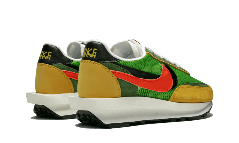 Sacai x Nike LD Waffle Green Multi - Image 3