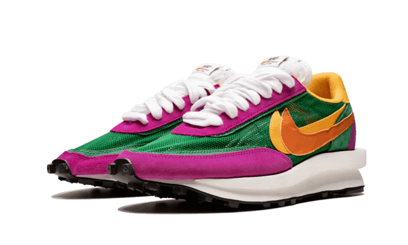 Sacai x Nike LD Waffle Pine Green Del Sol - Image 2