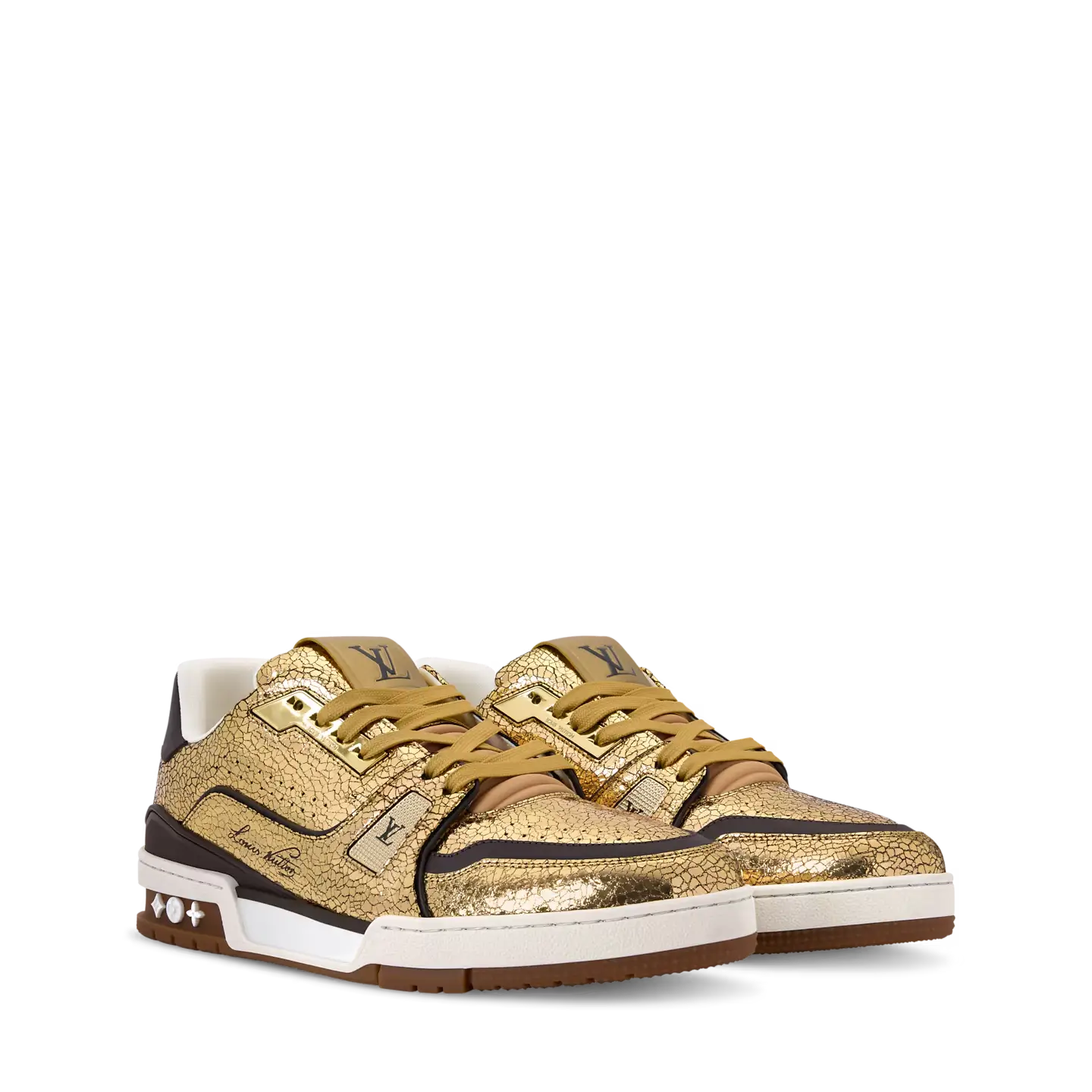 Louis Vuitton LV Trainer Gold - Image 5
