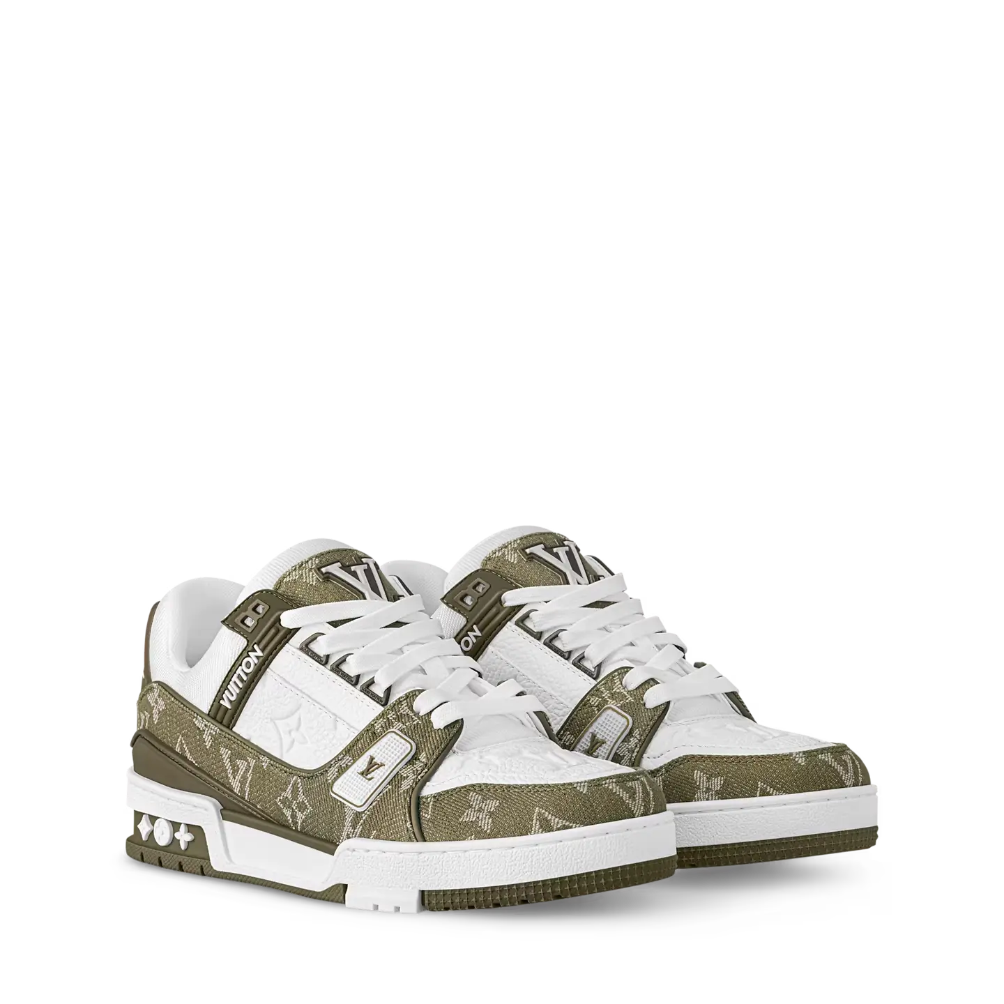 Louis Vuitton LV Trainer Monogram Kaki - Image 3