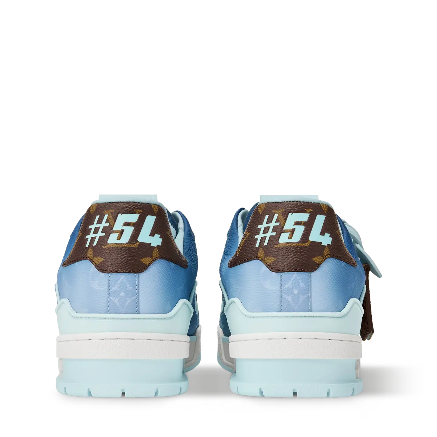 Louis Vuitton LV Trainer Monogram Blue - Image 4