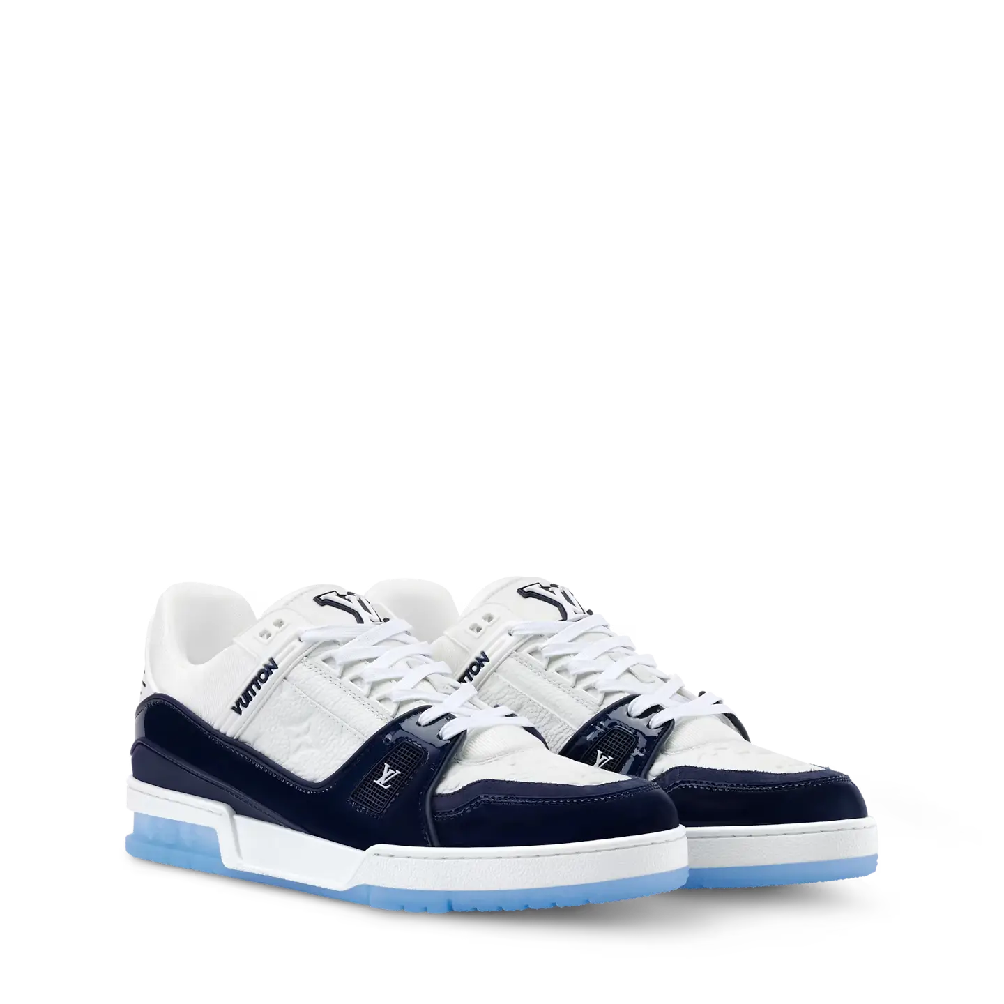 Louis Vuitton LV Trainer Navy Blue - Image 5
