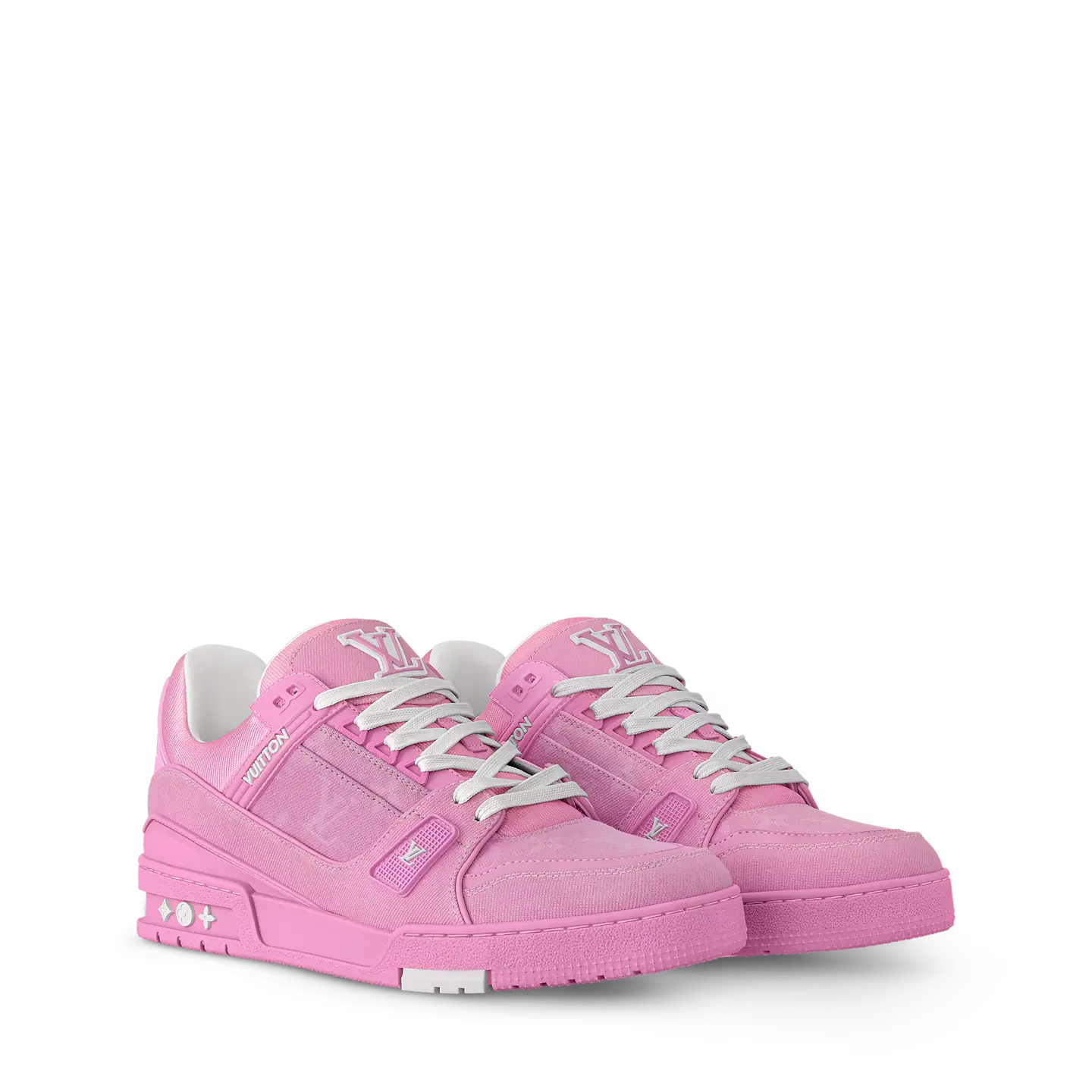 Louis Vuitton LV Trainer Pink - Image 3