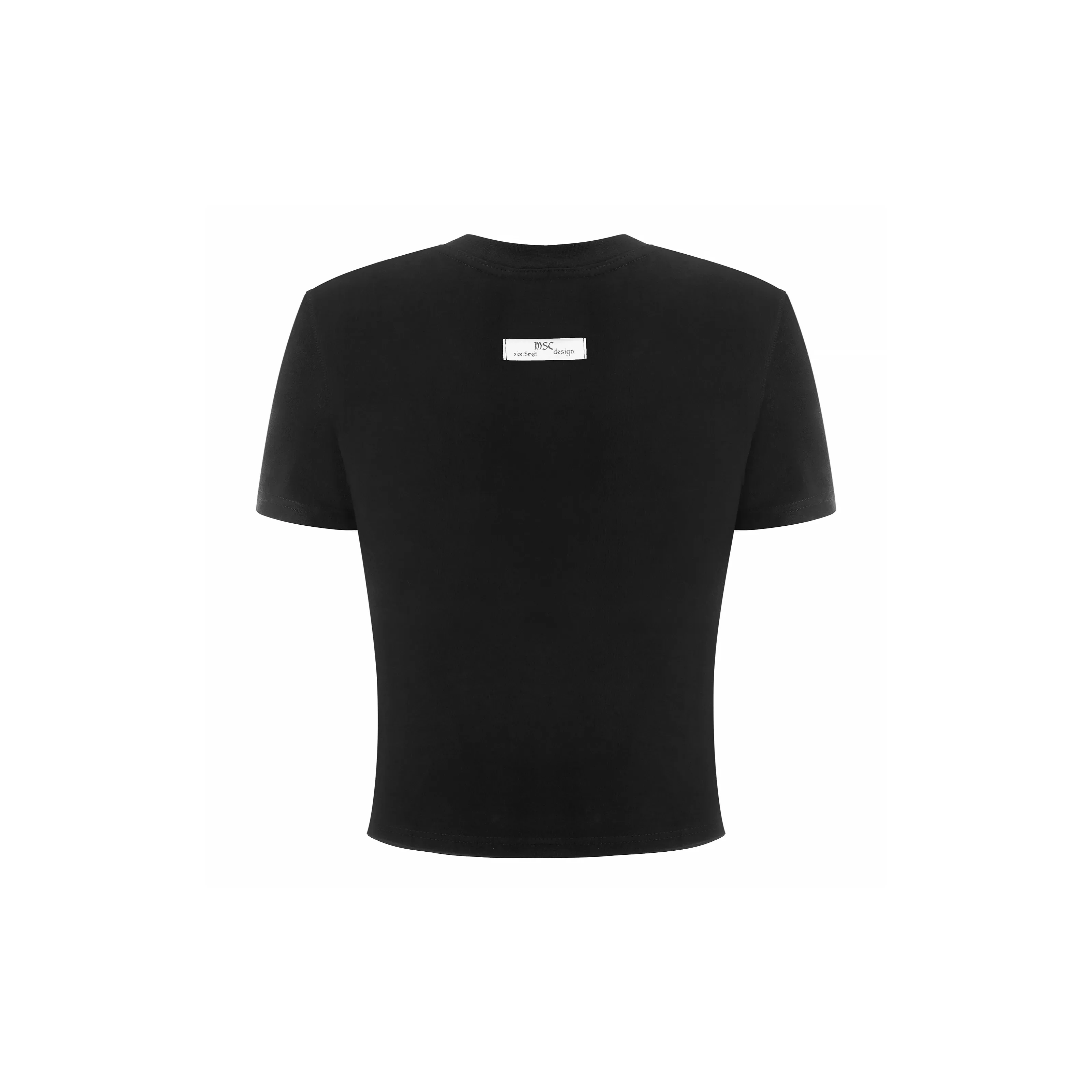 MSC Slim Tee Black - Image 2