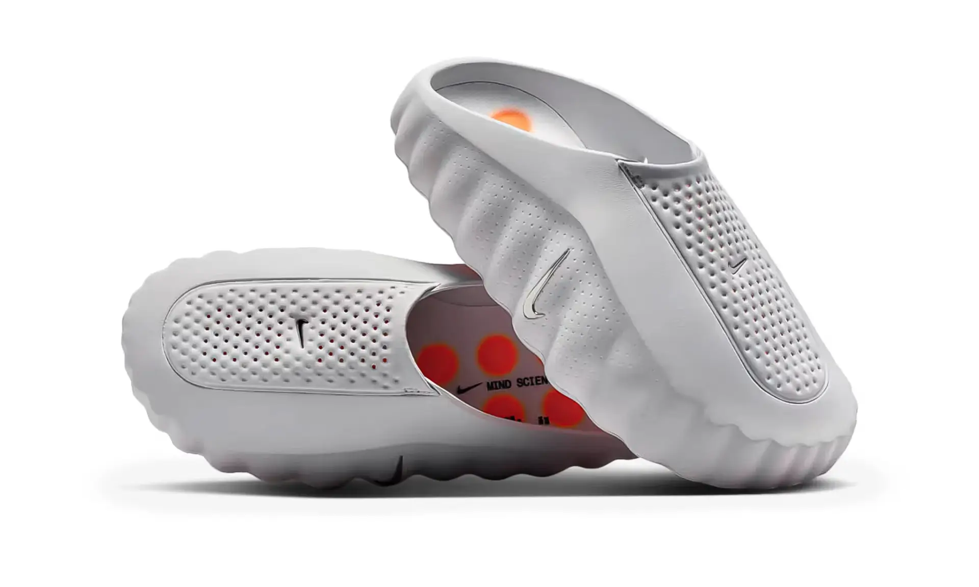 Nike Mind 001 Slide Light Smoke Grey - Image 2