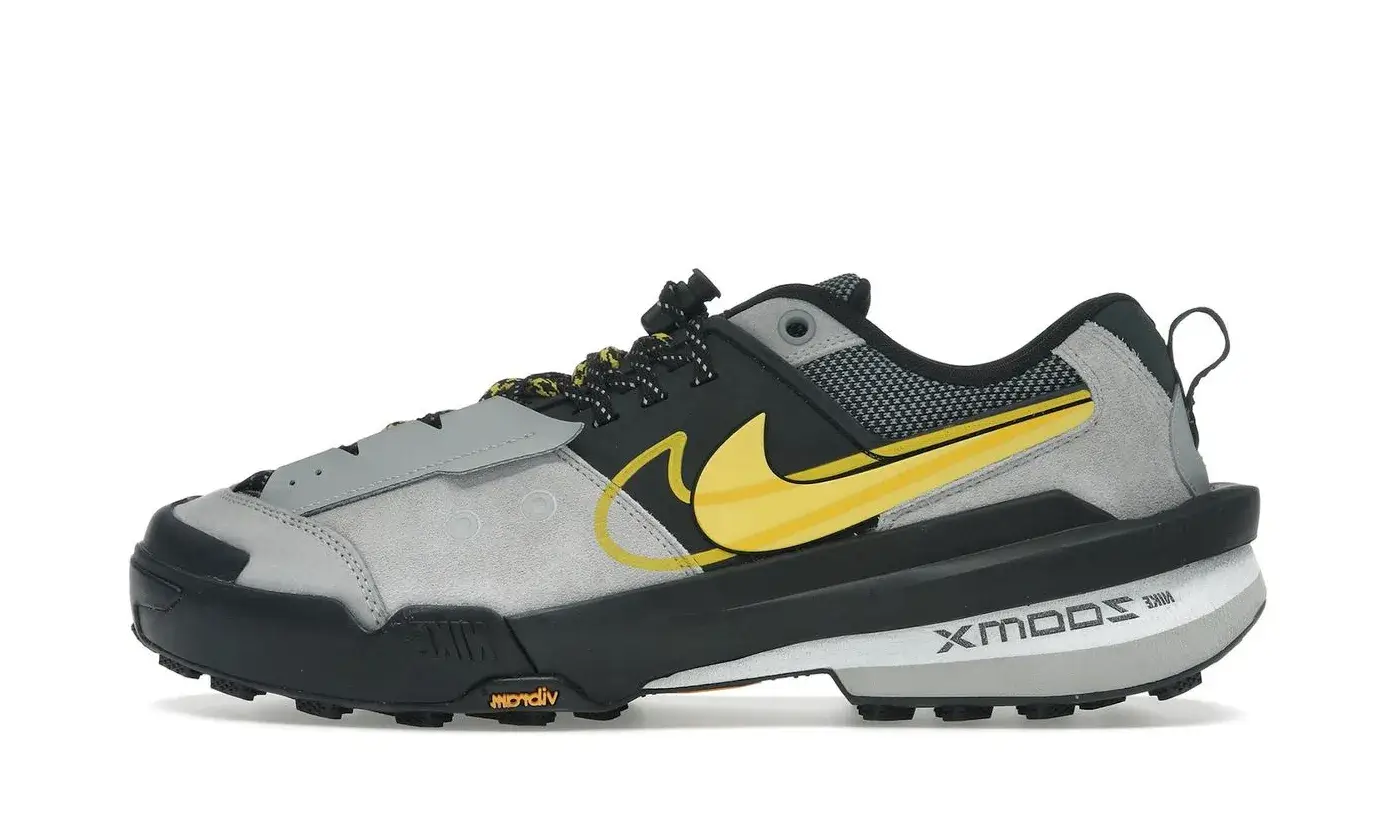 sacai x Nike Zegamadome SP Matte Silver Yellow