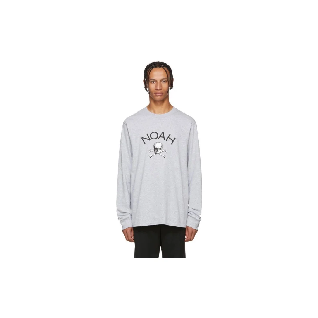 Noah Jolly Roger LongSleeve Grey