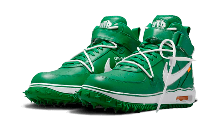 Off-White x Nike Air Force 1 Mid SP Pine Green - Image 2