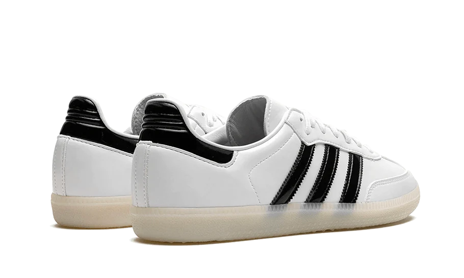adidas Samba Jason Dill White Black Patent - Image 3