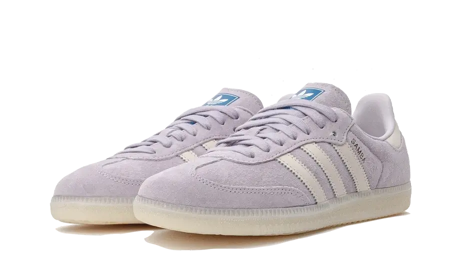 adidas Samba OG Silver Dawn Chalk White - Image 2