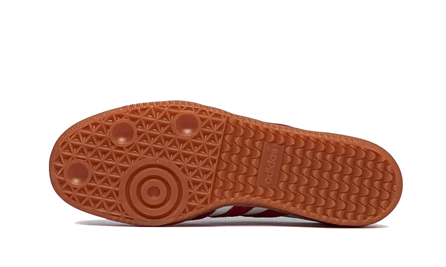 Sporty & Rich x adidas Samba OG White Core Burgundy - Image 4