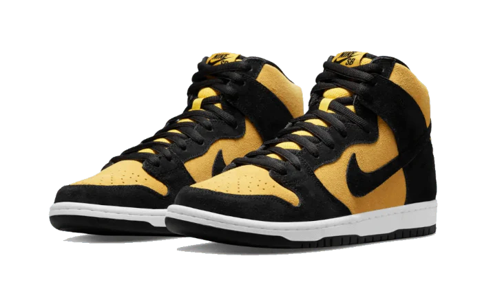 Nike SB Dunk High Pro Maize and Black - Image 2