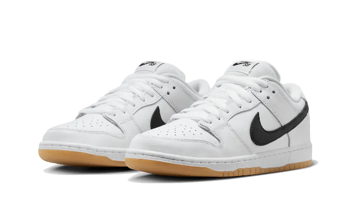Nike SB Dunk Low Pro ISO White Gum - Image 2