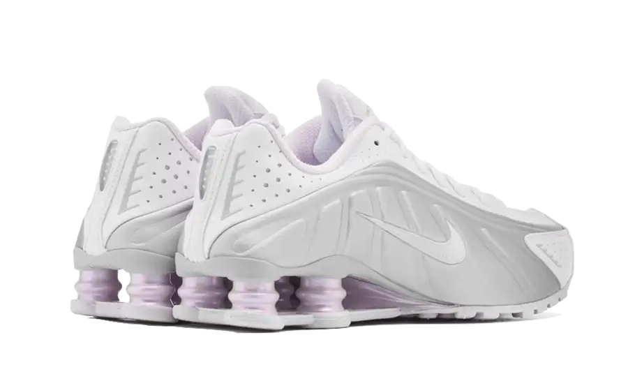 Nike Shox R4 Silver Purple - Image 3