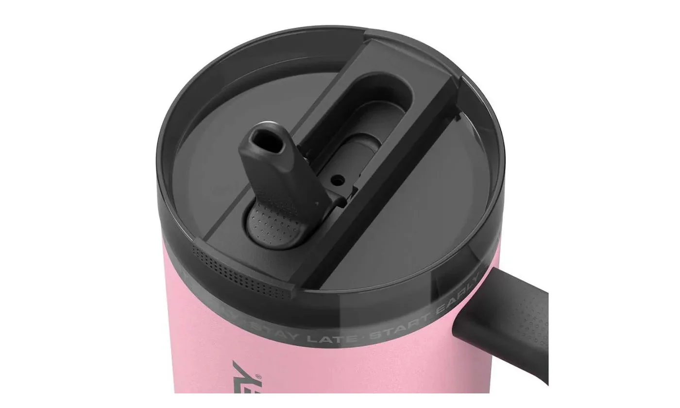 Stanley x Leo Messi The GOAT Collection Protour Flip Straw Quencher 40oz Tumbler Messi GOAT Pink - Image 3