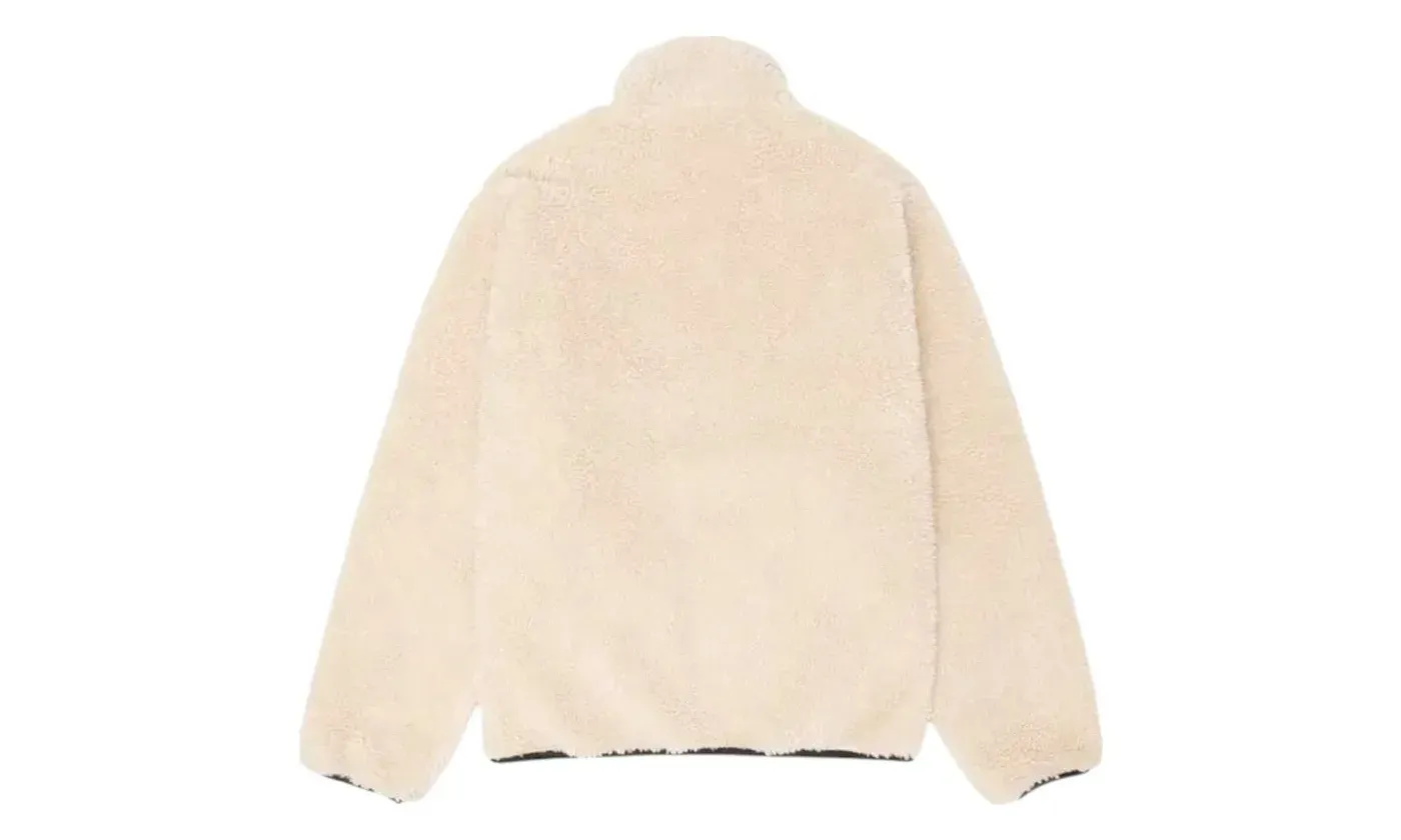 Stussy Sherpa Reversible Jacket Beige - Image 2