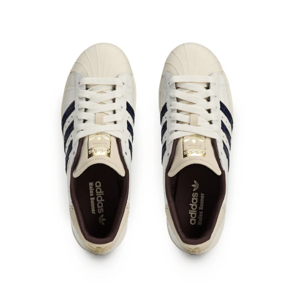Wales Bonner x adidas Superstar White Croc - Image 3
