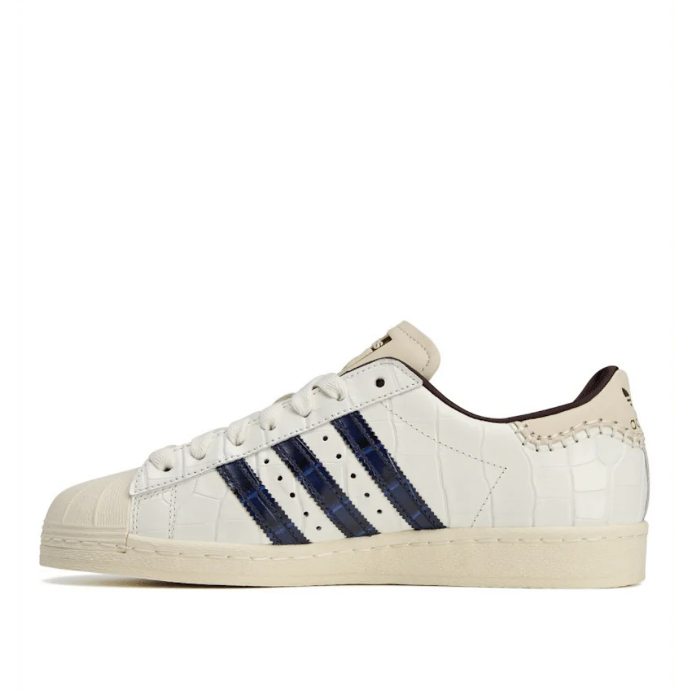 Wales Bonner x adidas Superstar White Croc - Image 4