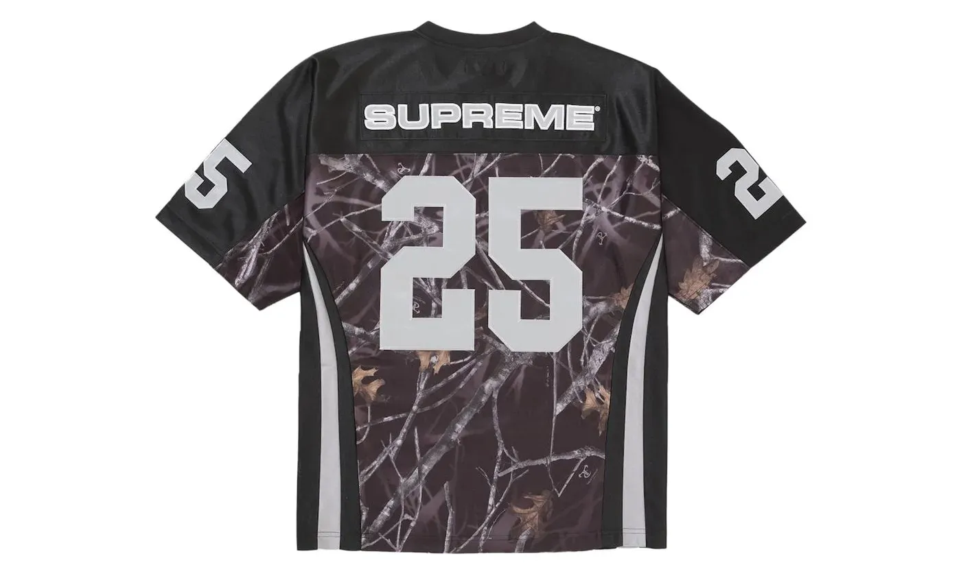 Supreme Breast Cancer Awareness Football Jersey Black