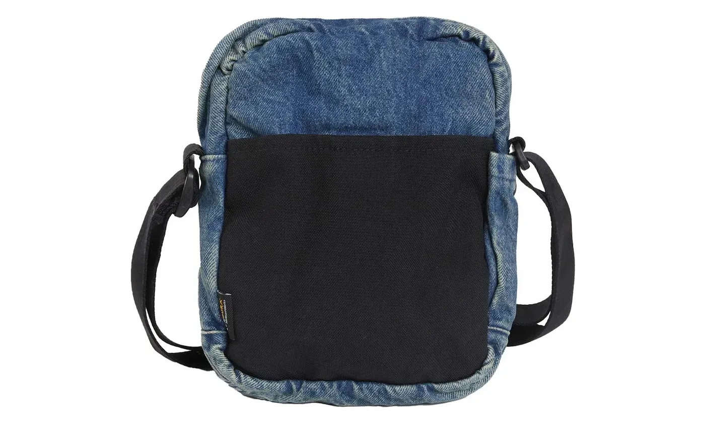 Supreme Denim Shoulder Bag Washed Indigo - Image 2