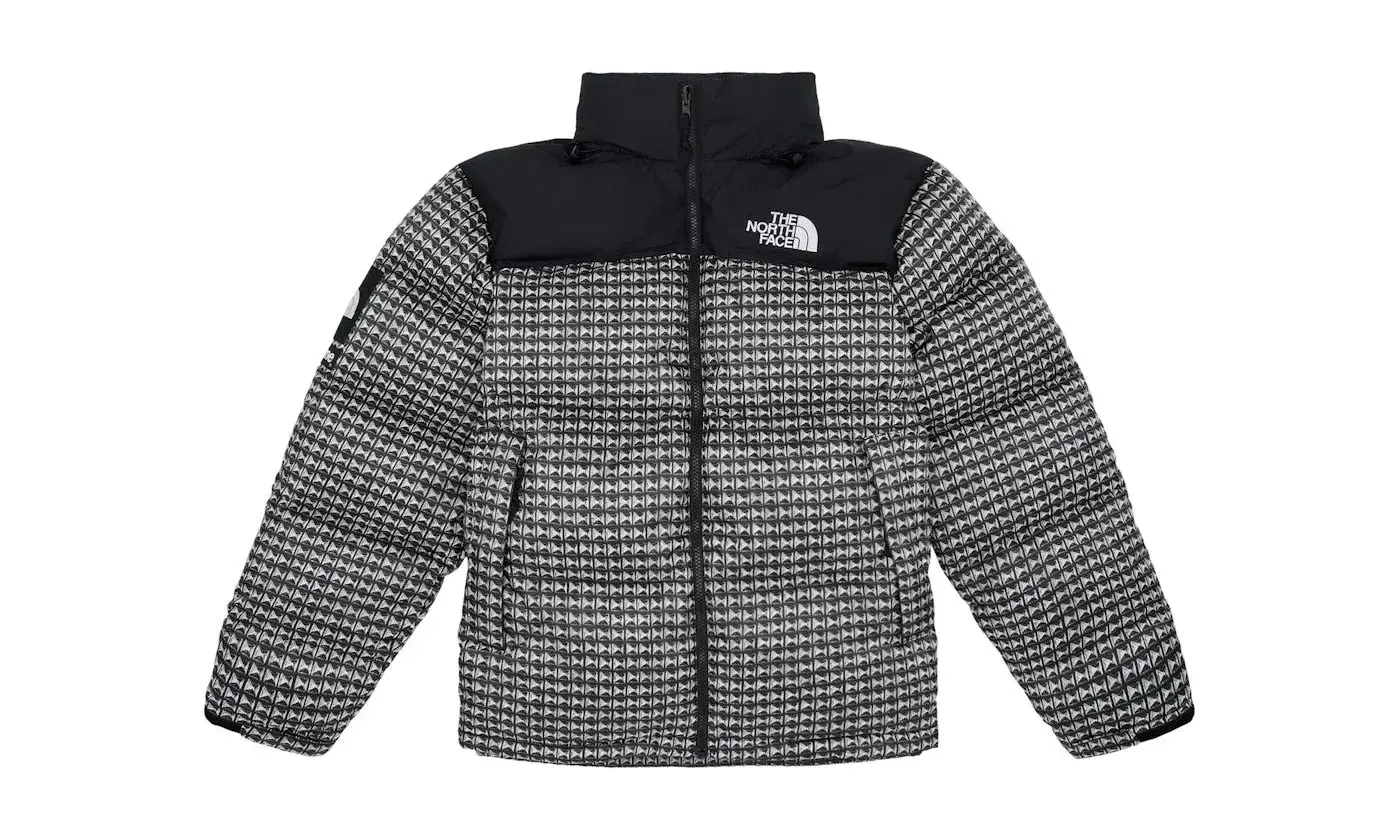 The North Face x Supreme Studded Nuptse Jacket Black