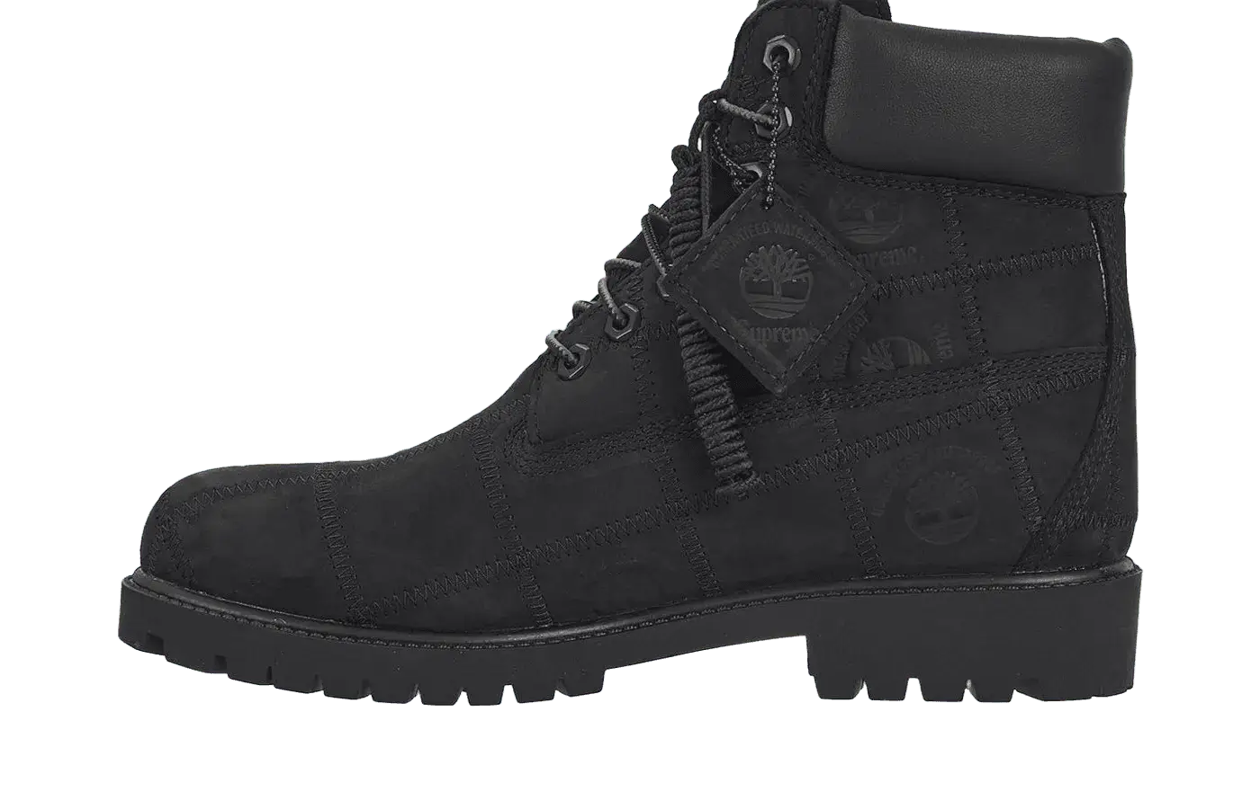 Supreme x Timberland 6' Premium Waterproof Boot Black - Image 2