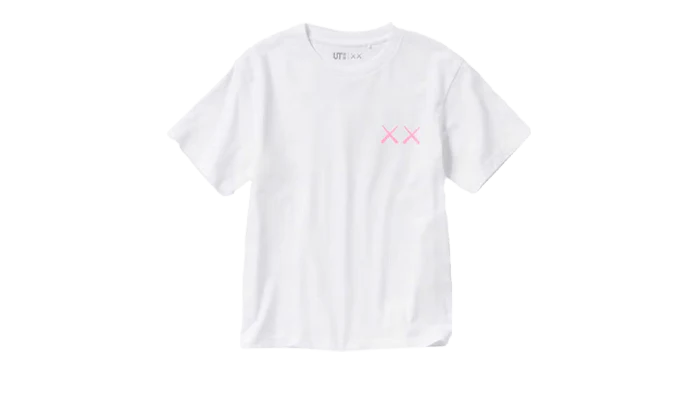 KAWS x Uniqlo T-Shirt Pink Graphic - Image 2