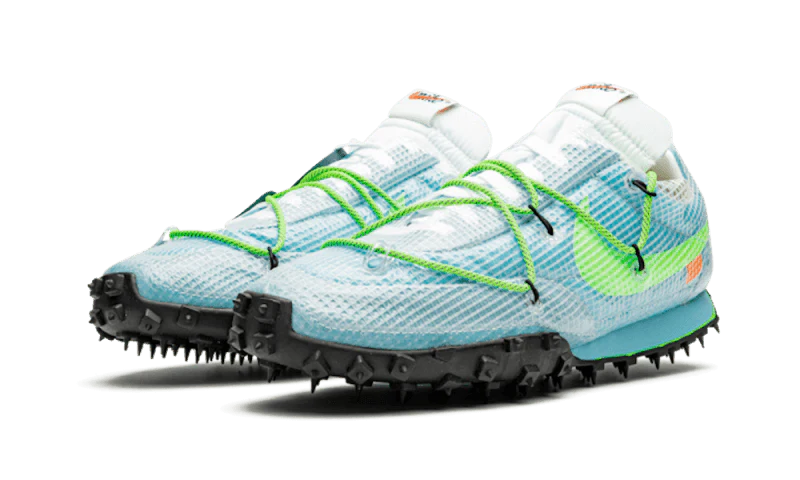 Off-White x Nike Waffle Racer Vivid Sky - Image 2